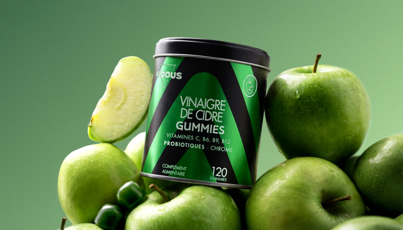 Nouveau produit – Vinaigre de Cidre de Pomme en gummies