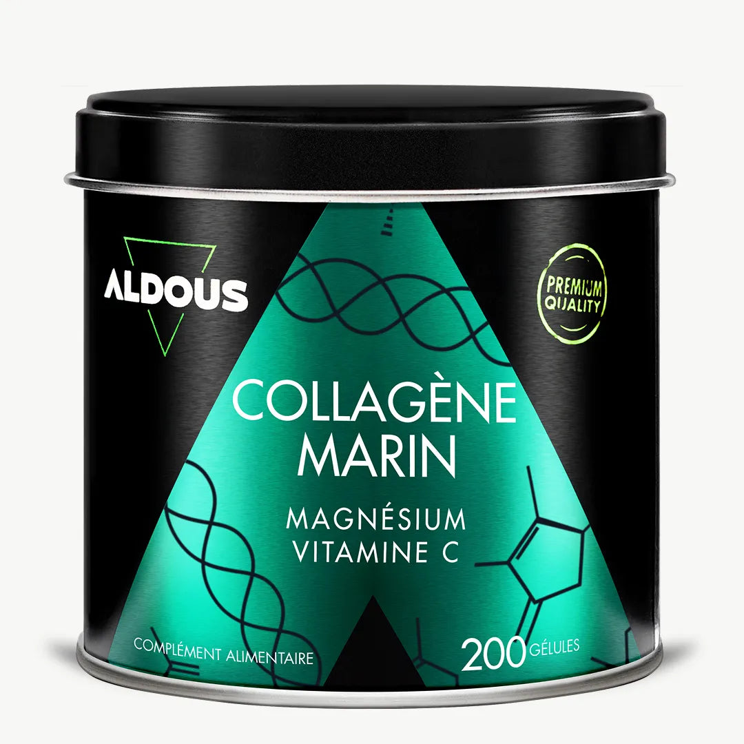 Collagène Marin Hydrolysé avec Magnésium et Vitamine C
