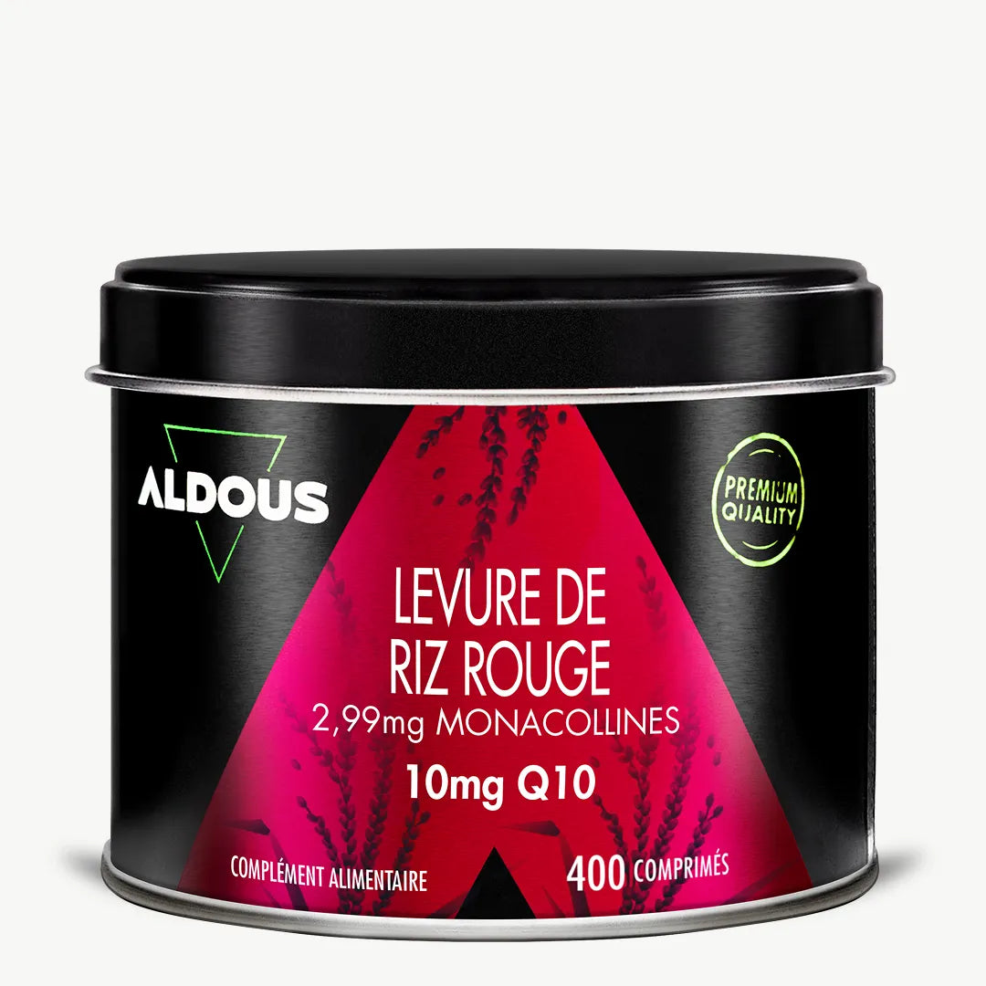 Levure de Riz Rouge avec Coenzyme Q10
