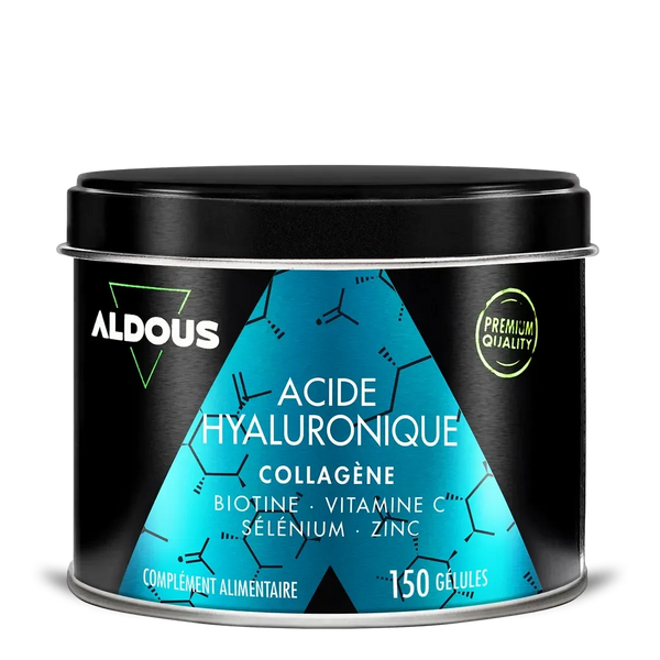 Acide Hyaluronique et Collagène avec Biotine, Vitamines et Minéraux