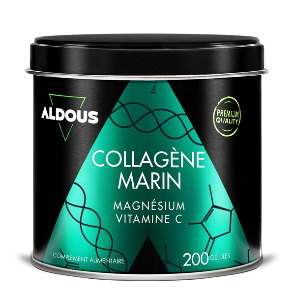 Collagène Marin Hydrolysé avec Magnésium et Vitamine C