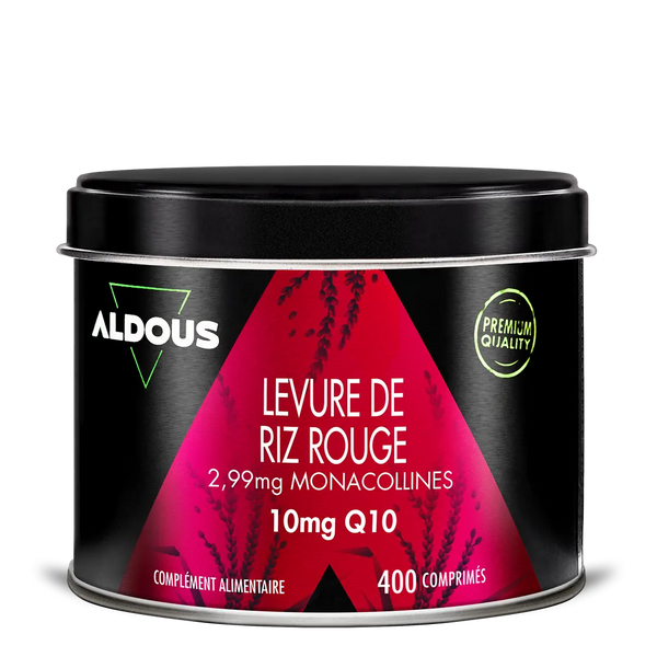 Levure de Riz Rouge avec Coenzyme Q10