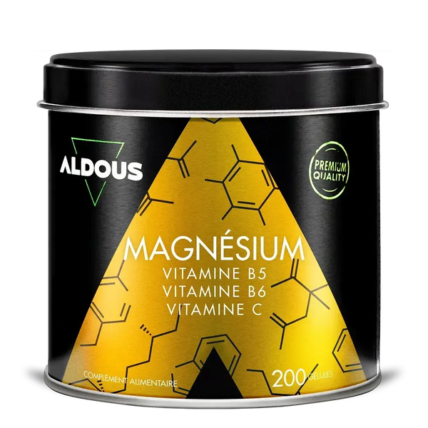 Citrate de Magnésium avec Vitamine C, B5 et B6