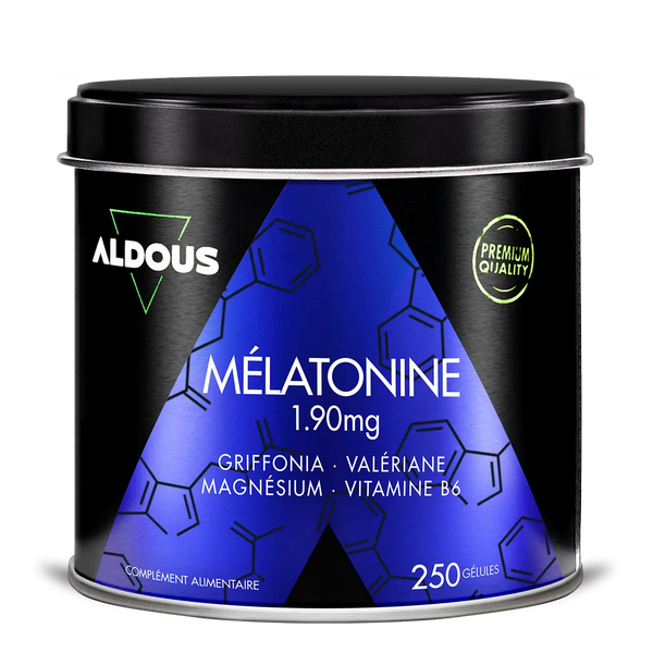 Mélatonine avec Magnésium, Griffonia, Valériane et Vitamine B6