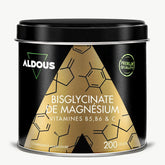 Boîte de Bisglycinate de magnésium Aldous en vue frontale