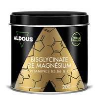 Bisglycinate de Magnésium avec Vitamine B5, B6 et C