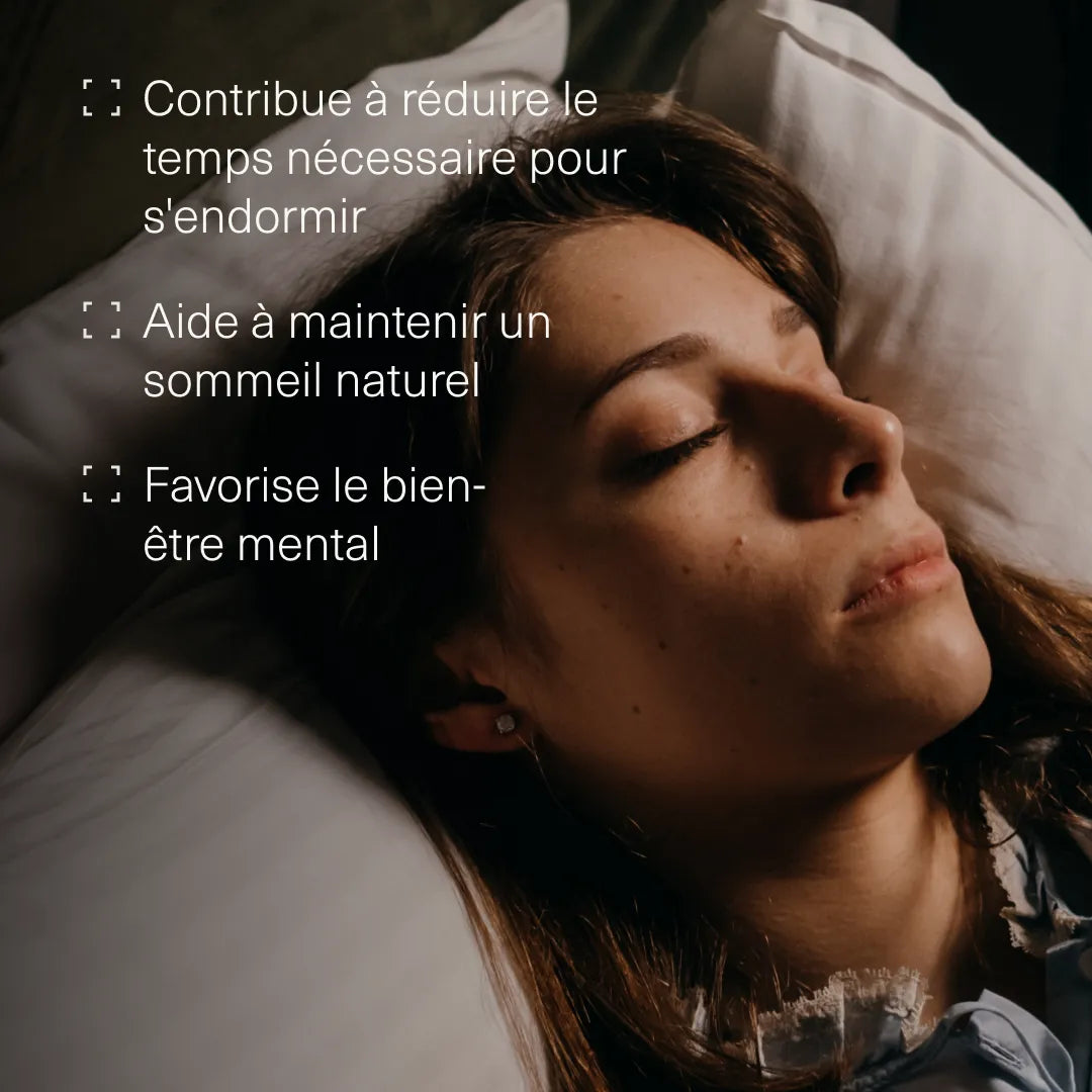 Bienfaits de Mélatonine magnésium valériane Aldous pour la routine bien-être