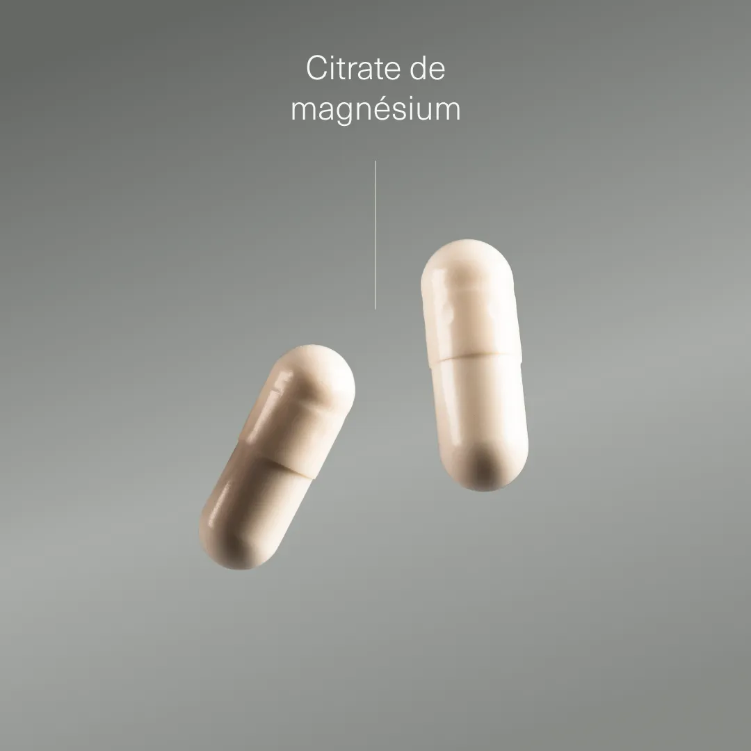 Actifs et formule de Citrate de magnésium pur Aldous