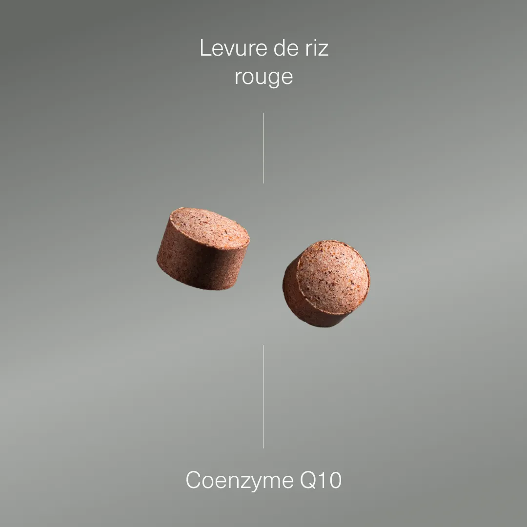 Actifs et formule de Levure de riz rouge Q10 Aldous