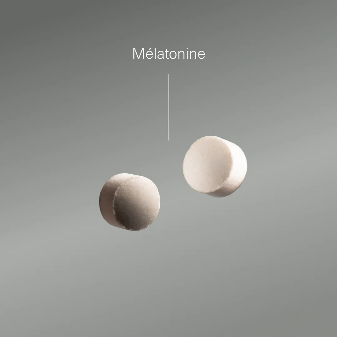 Actifs et formule de Mélatonine pure Aldous