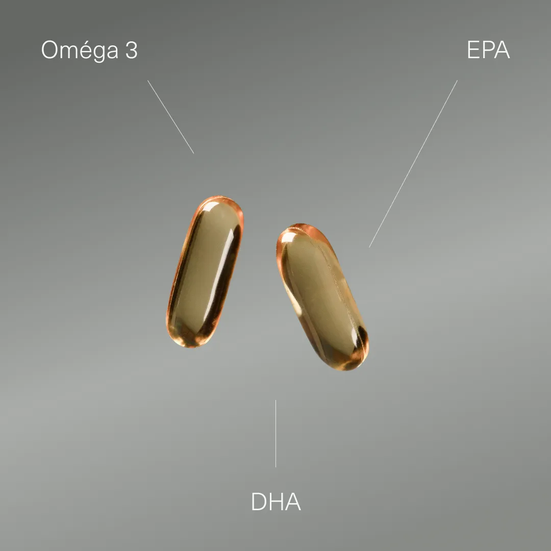 Actifs et formule de Oméga 3 Aldous