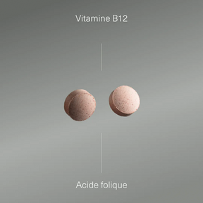 Actifs et formule de Vitamine B12 avec acide folique Aldous
