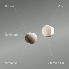 Actifs et formule de Biotine avec zinc et sélénium Aldous