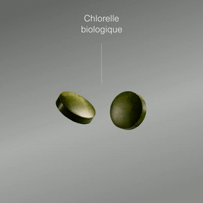 Actifs et formule de Chlorella bio Aldous