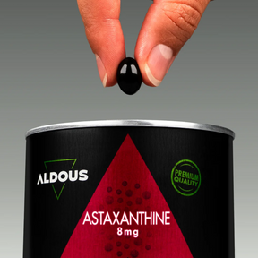 Prise de Astaxanthine Aldous avec dose du complément
