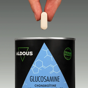 Prise de Glucosamine Chondroïtine MSM Aldous avec dose du complément