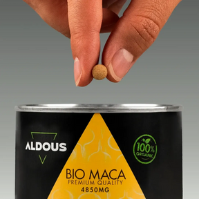 Prise de Maca du Pérou bio Aldous avec dose du complément
