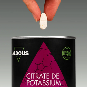 Prise de Potassium avec vitamine C Aldous avec dose du complément