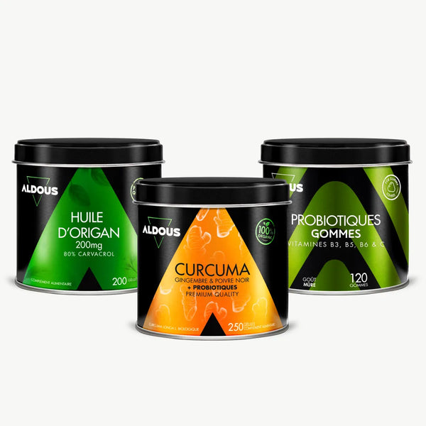 Pack Digestion Aldous avec sélection de compléments alimentaires