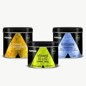 Pack Os Aldous avec sélection de compléments alimentaires