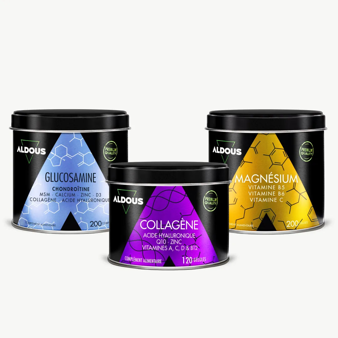 Pack Articulations Aldous avec sélection de compléments alimentaires