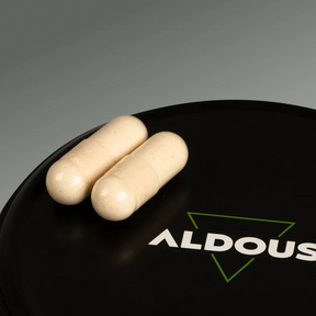 Détail du format de Ashwagandha avec poivre noir bio Aldous