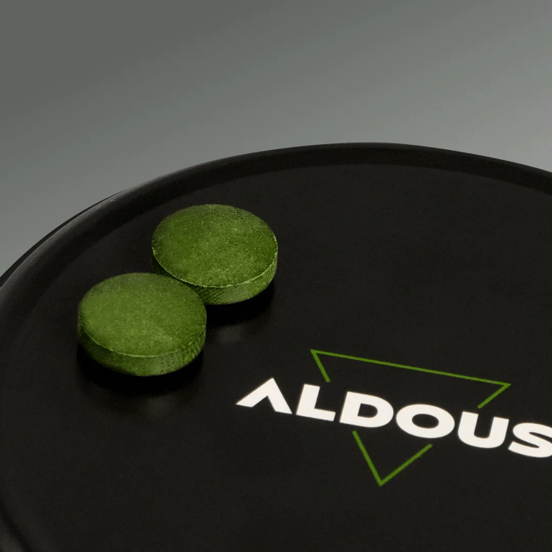 Détail du format de Chlorella bio Aldous