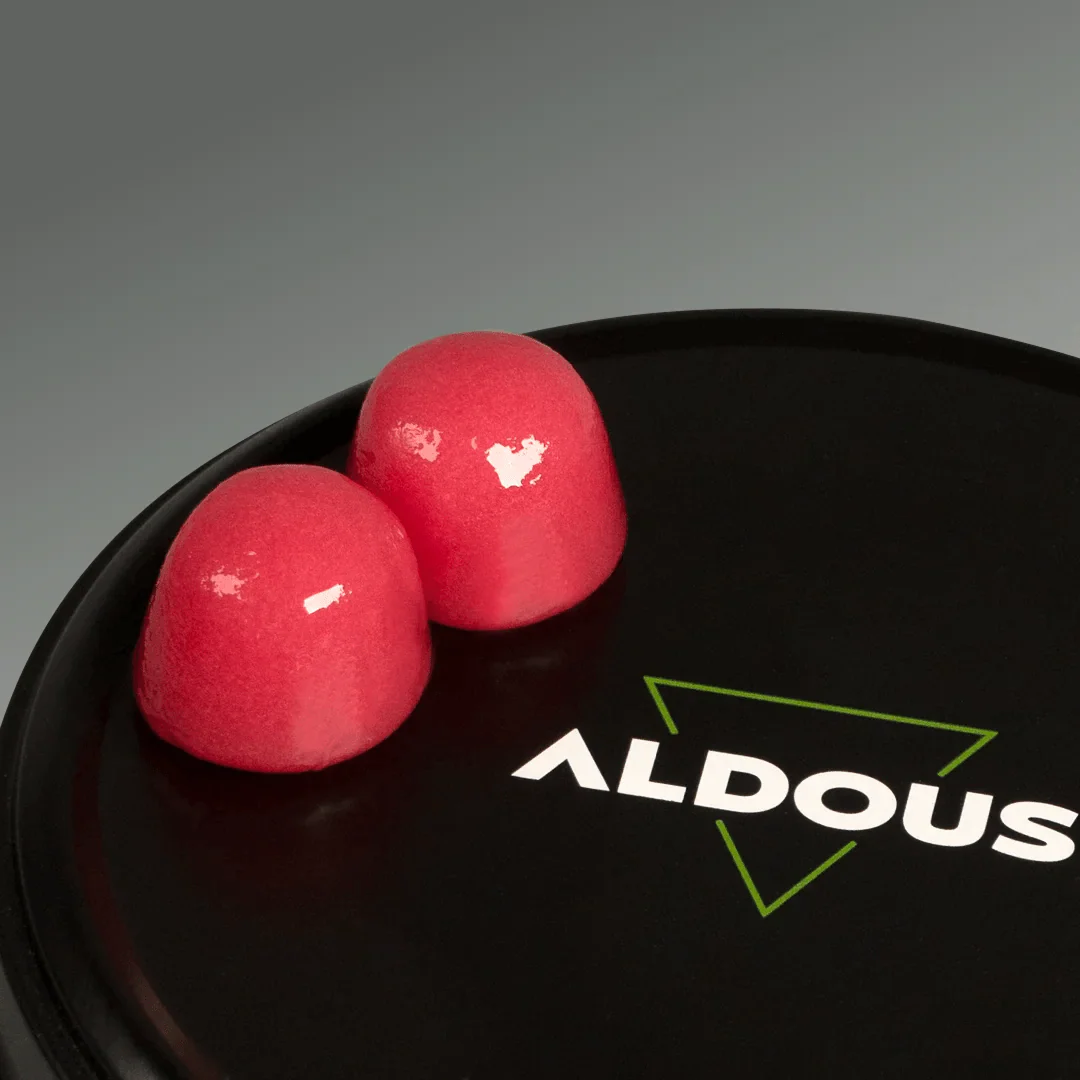 Détail du format de Magnésium en gummies Aldous