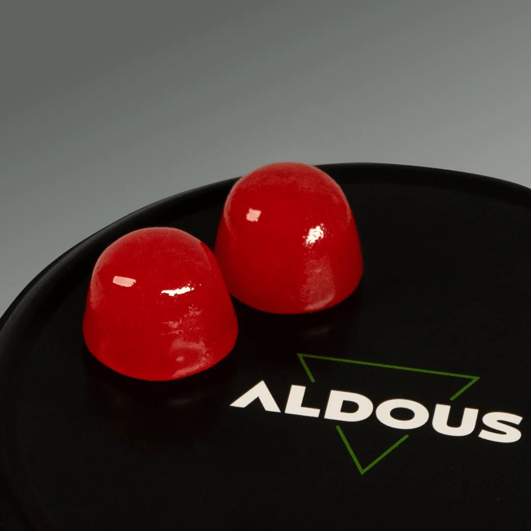 Détail du format de Multivitamines en gummies Aldous