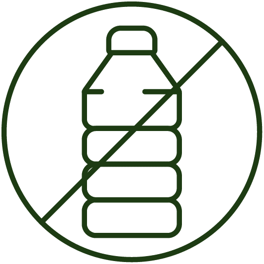 SVG del sello Sans plastique