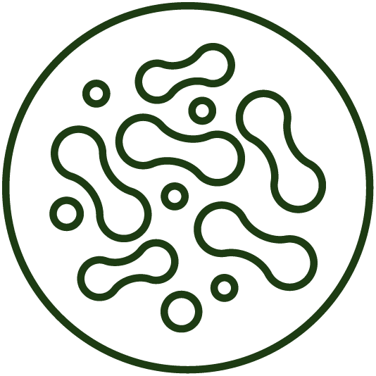 SVG del sello Complexe de probiotiques