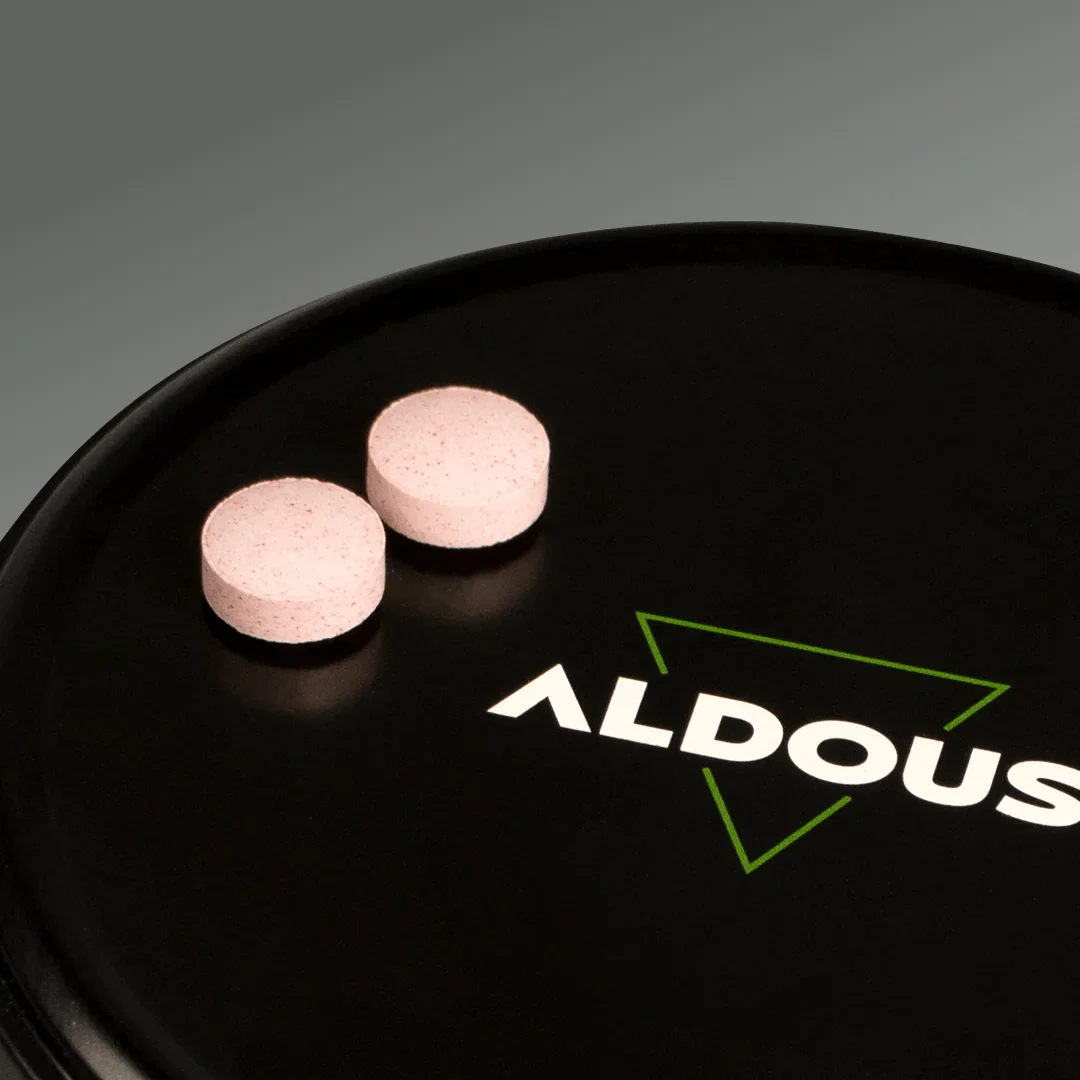 Détail du format de Vitamine B12 avec acide folique Aldous